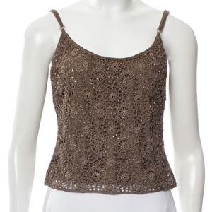 CARMEN MARC VALVO Embellished Sleeveless